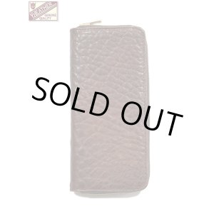 画像: 【 Y'2 LEATHER（ワイツーレザー） 】　ブルハイドロングウォレット　[ BULL HIDE LONG WALLET ] [ RED BROWN ] 【 メール便可 】 