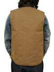 画像2: 【 JELADO（ジェラード） 】　ヘビーダックベスト [ Bean Vest ] [ Camel ]