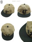 画像6: 【 GYPSY & SONS（ジプシー&サンズ） 】　ツートーンキャップ　[ TWO TONE CAP ] 【 メール便可 】
