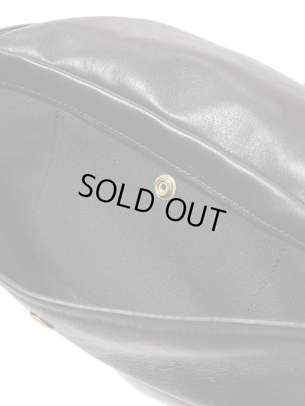 画像6: 【 INCEPTION（インセプション） 】　ホースハイドファニーパック　[ 馬革 茶芯 ] [ BLACK ]