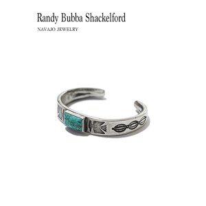 画像: 【 Indian Jewelry（インディアン ジュエリー） 】 ナバホシルバーバングル [ Randy Bubba Shackelford ( ランディ・ババ・シャッケルフォード )]
