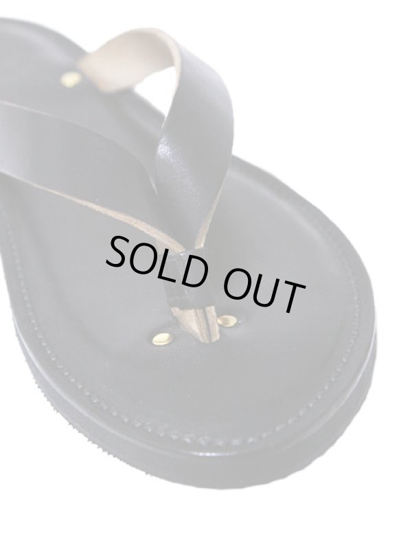 画像2: 【 JELADO（ジェラード）x Makers (メーカーズ) 】　ホースバットレザーサンダル　[ Bal Harbour ] [ BLACK ]