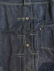 画像3: 【 Little Hand（リトルハンド） 】　"Erorr Edition" 【 13.5oz 】 大戦モデルデニムジャケット [ 1st Type WWII Model ] [ T-Back ] [ Non Wash ] [ No.4 ] [ Size 42 ]