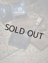 画像: 【 Lua x Inception（ルア x インセプション） 】　別注ホースバットレザーミニウォレット　[ Horse Butt Leather Mini Wallet ] [ 馬革 ] 【 メール便可 】 