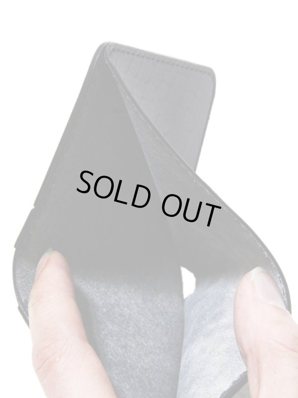 画像6: 【 Lua Original（ルアオリジナル） 】　ホースバットレザーミニウォレット　[ Original Horse Butt Leather Mini Wallet ] 