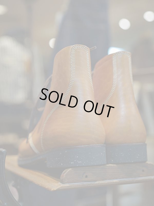 画像27: 【 SKOOB, （スクーブ） 】　Lua別注ホースバット M-43 Boots [ M-43 SERVICE SHOES ] [ HORSE BUTT ] [ CAMEL BROWN ] [ 20th Anniversary Edition ]