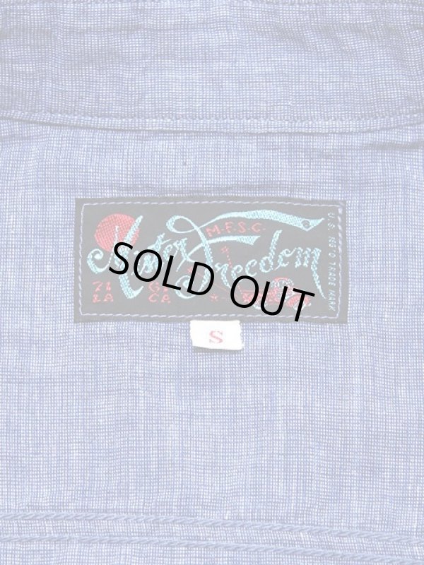 画像10: 【 SUGAR CANE×Mister Freedom（シュガーケン×ミスターフリーダム） 】　3oz.シャンブレーワークシャツ　[ "SECOYA" SHIRT ] [ SURPLUS]