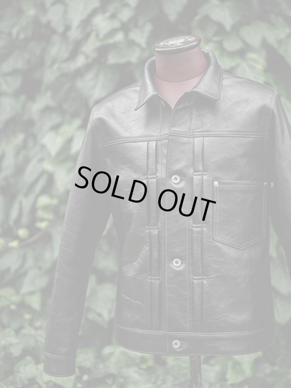 画像3: 【 LUA × Y'2 LEATHER（ルア × ワイツーレザー） 】 　【 Lua別注 】 1st Type Leather Jacket [ WW2 Model ] ( 大戦モデル ) [ Semi Aniline Horse Light (丘染め) ] [ Lot.21 ]