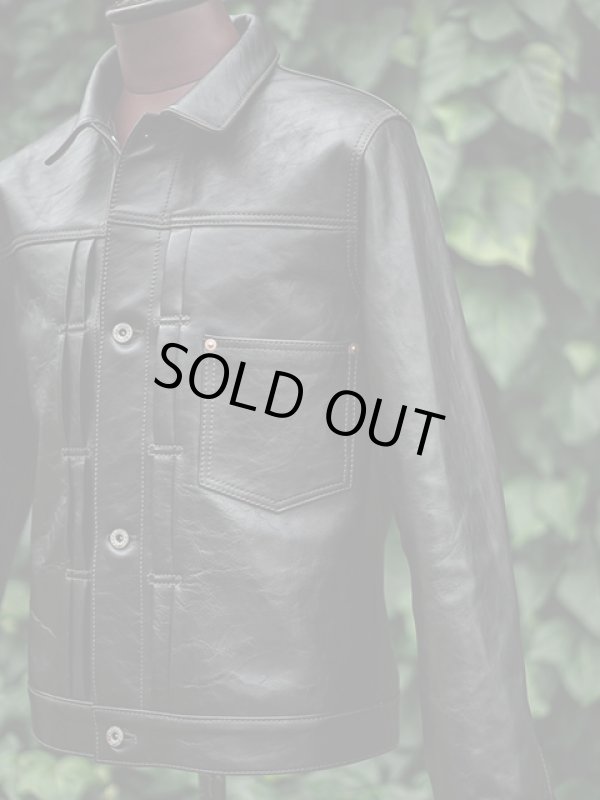 画像12: 【 LUA × Y'2 LEATHER（ルア × ワイツーレザー） 】 　【 Lua別注 】 1st Type Leather Jacket [ WW2 Model ] ( 大戦モデル ) [ Semi Aniline Horse Light (丘染め) ] [ Lot.21 ]