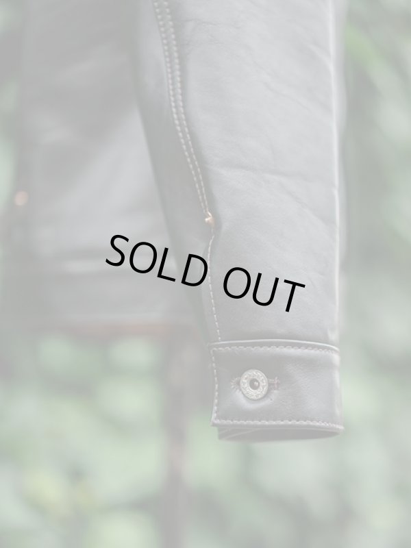 画像11: 【 LUA × Y'2 LEATHER（ルア × ワイツーレザー） 】 　【 Lua別注 】 1st Type Leather Jacket [ WW2 Model ] ( 大戦モデル ) [ Semi Aniline Horse Light (丘染め) ] [ Lot.21 ]