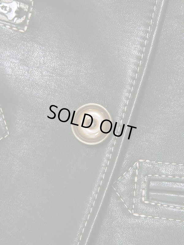 画像14:  【 LUA×Y'2 LEATHER（ルア×ワイツーレザー） 】 　ルア別注ホースハイドカーコート ( OLIVE ) [ オリーブエコホース（馬革） ]　[ Lot.12 ]　[ EC-86 SP ]　【 限定モデル 】