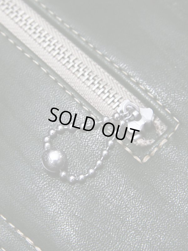 画像12:  【 LUA×Y'2 LEATHER（ルア×ワイツーレザー） 】 　ルア別注ホースハイドカーコート ( OLIVE ) [ オリーブエコホース（馬革） ]　[ Lot.12 ]　[ EC-86 SP ]　【 限定モデル 】