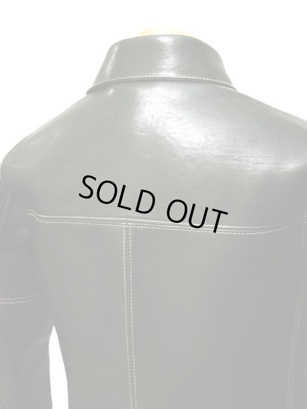 画像9:  【 LUA×Y'2 LEATHER（ルア×ワイツーレザー） 】 　ルア別注ホースハイドカーコート ( OLIVE ) [ オリーブエコホース（馬革） ]　[ Lot.12 ]　[ EC-86 SP ]　【 限定モデル 】