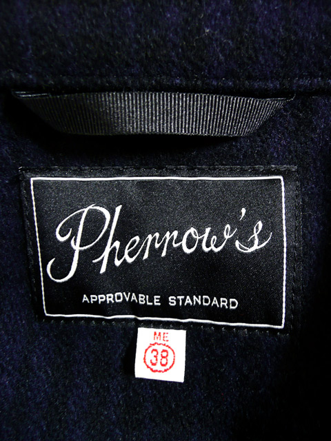 画像: 【 Pherrow's（フェローズ） 】 CPOジャケット