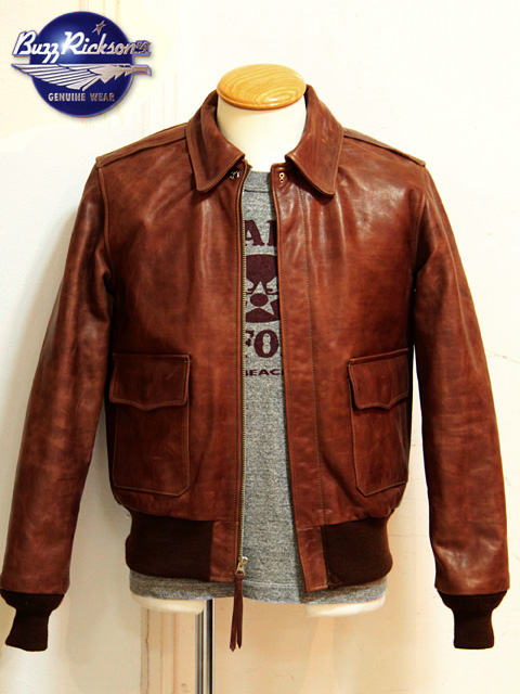 Buzzricksons バズリクソンズ A 2 United Sheeplined Clothing Co Bronco Hide Waxed Leather Lua