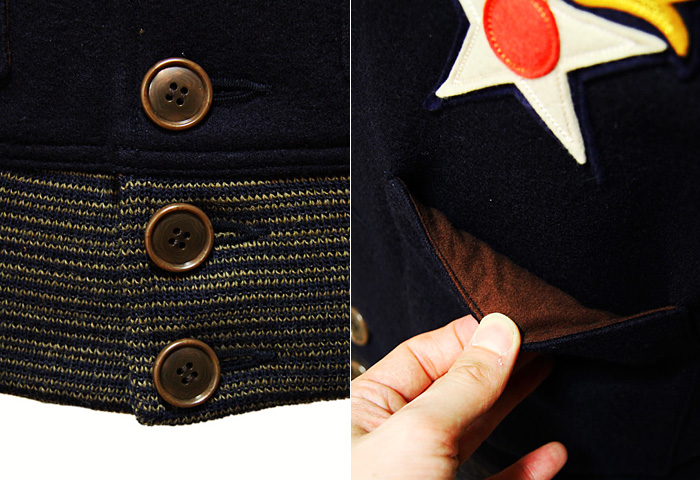 画像: 【 BUZZ RICKSON'S（バズリクソンズ） 】 U.S. ARMY AIR FORCES ATHLETIC JACKET [ 30'S MODEL ]