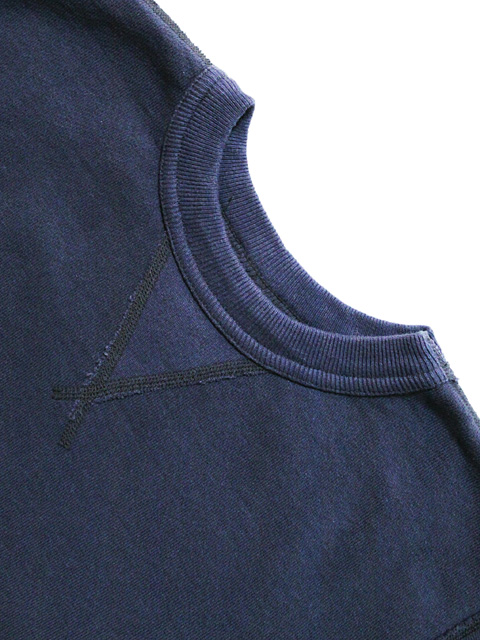 画像3: 【 BUZZ RICKSON'S（バズリクソンズ） 】 セットインクルースウェット SET-IN CREW SWEAT [ SOLID MODEL ] [ NAVY ]