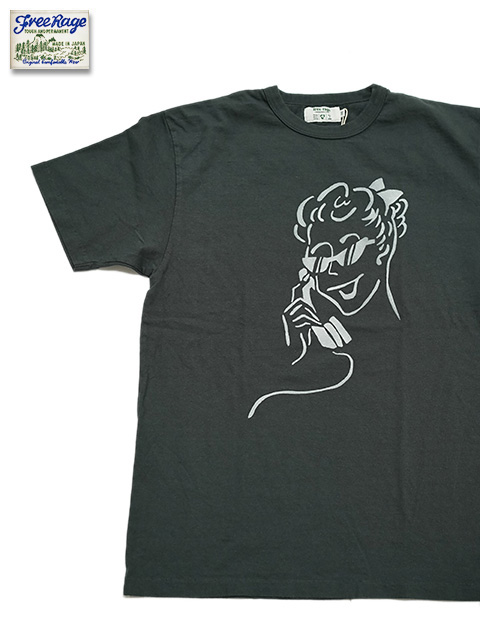 画像1: 【 FREE RAGE 】　プリントTシャツ [ Call Girl ] [ SUMI ] 【 メール便可 】