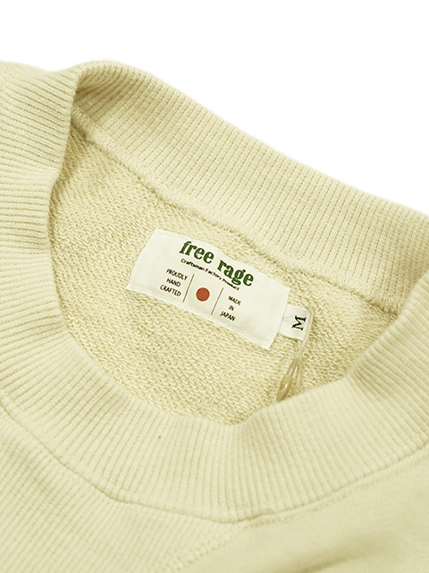 画像9: 【 FREE RAGE（フリーレイジ） 】　クラシッククルースウェット [ Gyoza Boy vol.2 ] [ ECRU ]