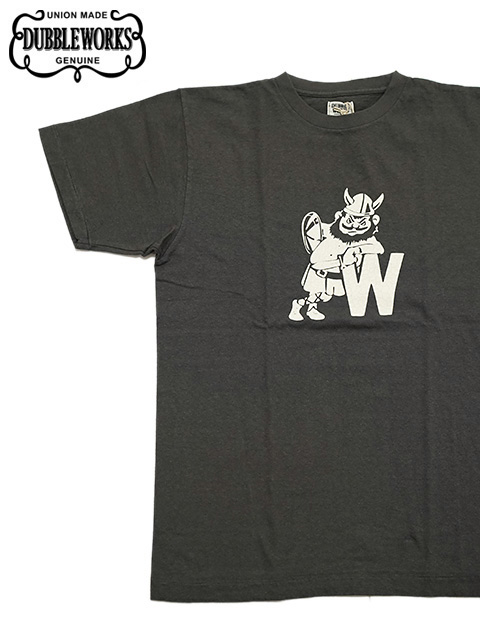 画像1: 【 DUBBLEWORKS（ダブルワークス） 】　プリントTシャツ [ Printed Tee ] [ W ] [ SUMIKURO ] 【 メール便可 】