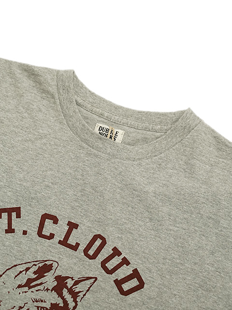 画像3: 【 DUBBLEWORKS（ダブルワークス） 】　プリントTシャツ [ Printed Tee ] [ STATE TEACHERS ] [ HEATHER GRAY ] 【 メール便可 】