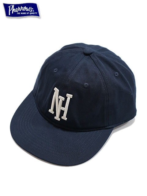 画像1: 【 Pherrow's（フェローズ） 】 ベースボールキャップ [ North Shore Holidays ] [NAVY]