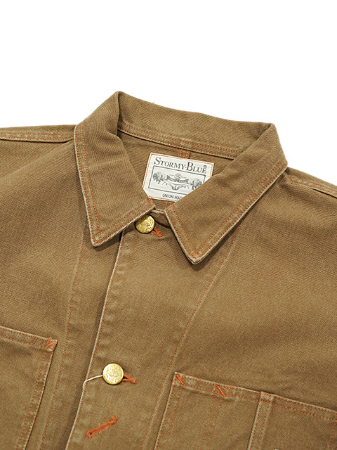 画像3: 【 Pherrow's（フェローズ） 】 BROWN DUCK COVERALL [ Sweet Orr Type ] [ BROWN ]