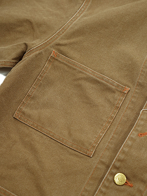 画像5: 【 Pherrow's（フェローズ） 】 BROWN DUCK COVERALL [ Sweet Orr Type ] [ BROWN ]
