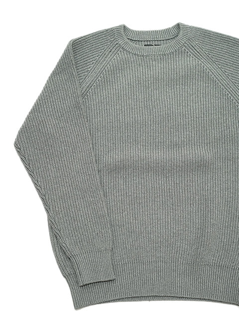 画像3: 【 Pherrow's（フェローズ） 】　ラグランコットンニット　[ RAGLAN COTTON KNIT ][GRAY]