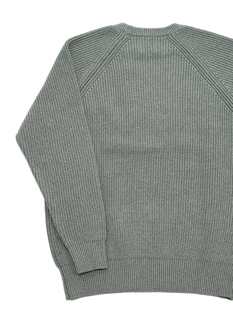 画像4: 【 Pherrow's（フェローズ） 】　ラグランコットンニット　[ RAGLAN COTTON KNIT ][GRAY]