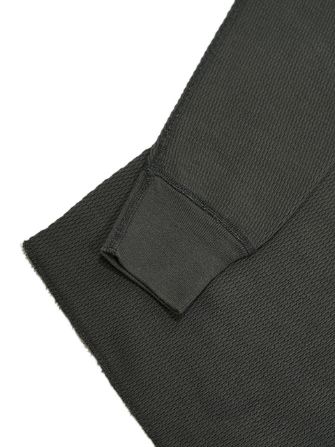 画像5: 【 Pherrow's x Healthknit （フェローズ x ヘルスニット） 】 コラボサーマルTシャツ [ Thermal King ] [ S.BLACK ] 