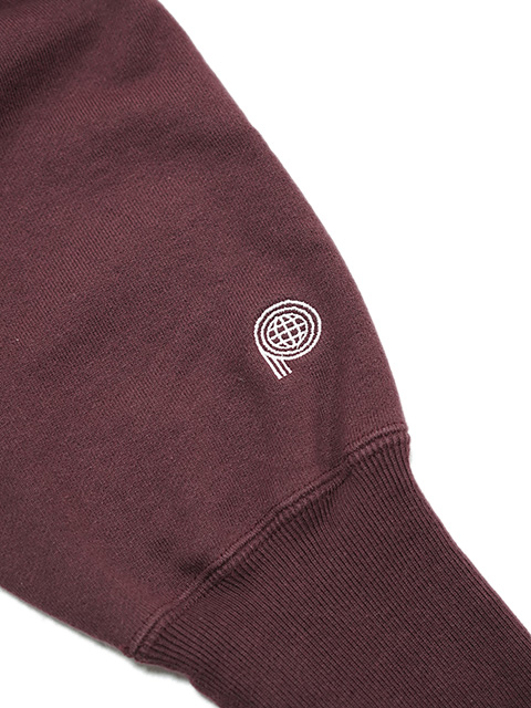 画像10: 【 Pherrow's（フェローズ） 】　 リバースウィーブパーカー [ REVERSE SWEAT HOODIE ] [ BURGUNDY ]
