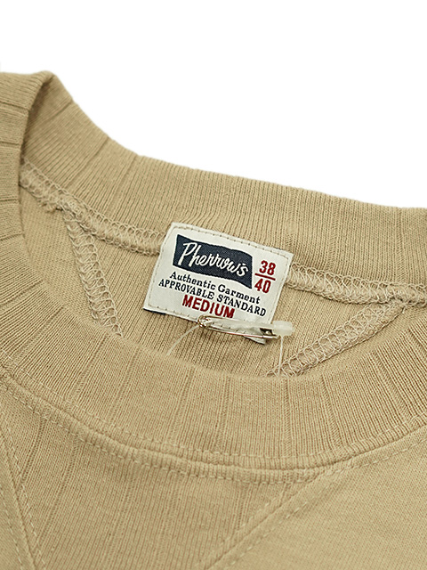 画像6: 【 Pherrow's（フェローズ） 】　スウェットタイプ T-シャツ [ スウェッT ] [ This is the Army ] [ COYOTE ] 【 メール便可 】