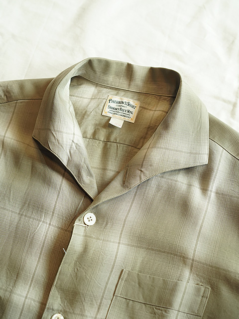 画像3: 【 Pherrow's（フェローズ） 】 半袖イタリアンカラーシャツ [  ITALIAN COLLAR SHIRTS ] [ BEIGE ] 【 メール便可 】