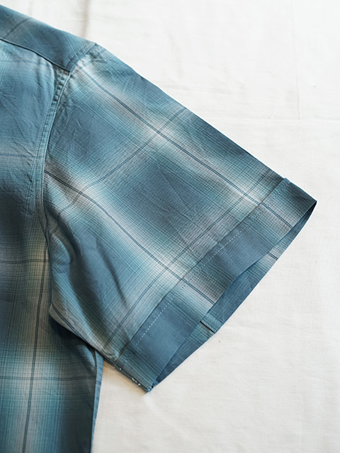 画像5: 【 Pherrow's（フェローズ） 】 半袖イタリアンカラーシャツ [  ITALIAN COLLAR SHIRTS ] [ BLUE ] 【 メール便可 】