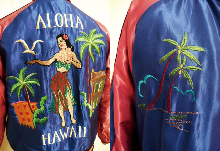 TAILOR TOYO(テーラー東洋）】スカジャン[ 11TH AIRBORNE×ALOHA HAWAII