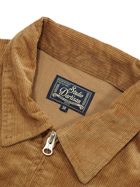画像10: 【 STUDIO D'ARTISAN（ステュディオダルチザン）　】　コーデュロイジャケット [ Corduroy Jacket ] [ DARTISAN MOTORS ] [ BROWN ] 
