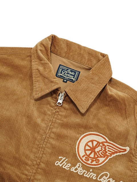 画像3: 【 STUDIO D'ARTISAN（ステュディオダルチザン）　】　コーデュロイジャケット [ Corduroy Jacket ] [ DARTISAN MOTORS ] [ BROWN ] 