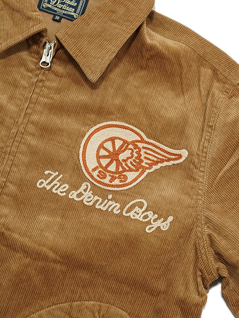 画像4: 【 STUDIO D'ARTISAN（ステュディオダルチザン）　】　コーデュロイジャケット [ Corduroy Jacket ] [ DARTISAN MOTORS ] [ BROWN ] 