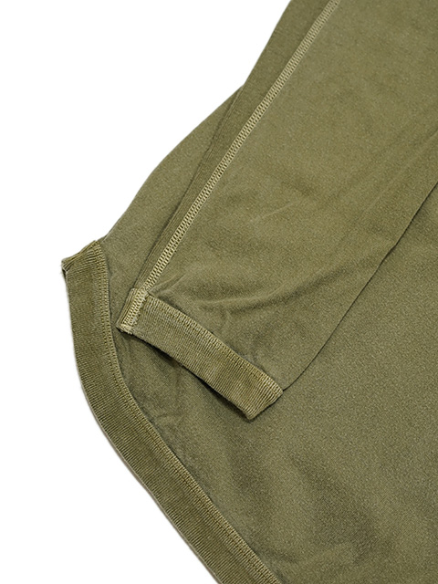 画像4: 【 FULLCOUNT（フルカウント） 】　ヘビーウエイトネッククルーネック L/S T-Shirt　[ Flat Seam Heavy Weight Longsleeve T-Shirt ] [ OLIVE ] 【 メール便可 】