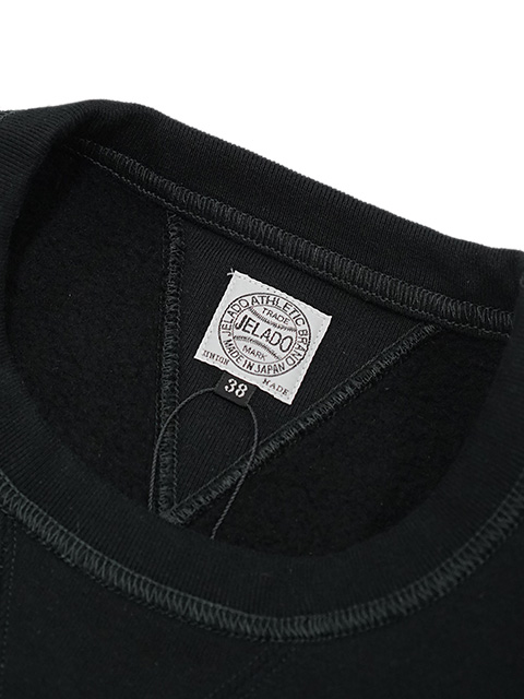 画像11: 【 JELADO（ジェラード） 】 電着フロッキープリントスウェット [ ILLINOIS ] [ Black  ]