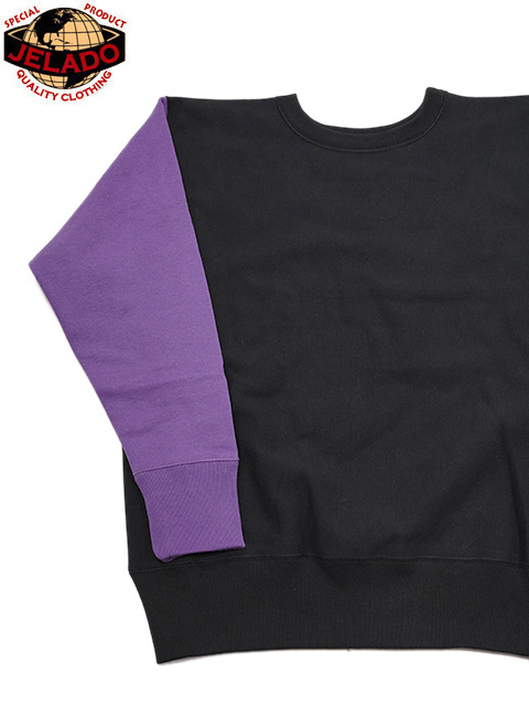 画像1: 【 JELADO（ジェラード） 】 Reverse Weave Crew Neck Sweat [ Crazy Up ] [ Crazy Pattern ]