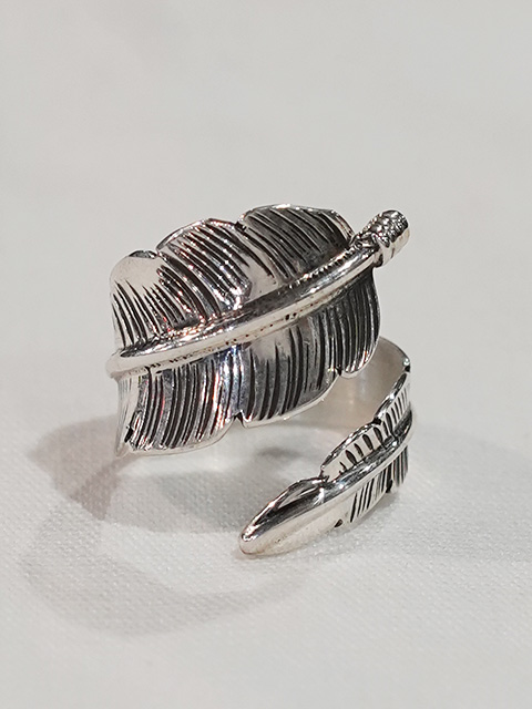画像3: 【 ANNE VALENCIA　（アン・ヴァレンシア） 】 フェザーリング  [ Feather Ring ] [ SILVER ] [ FREE ] 【 メール便可 】