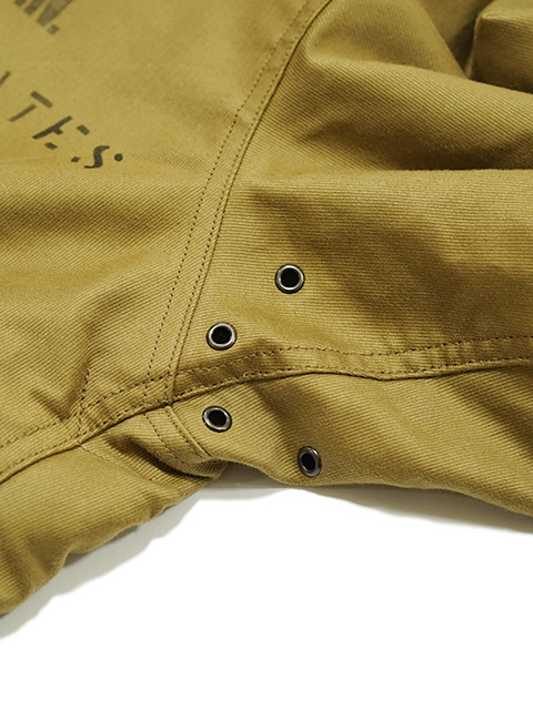 画像6: 【 BUZZ RICKSON'S（バズリクソンズ） 】 Type N-1 Khaki  [ NAVY DEPARTMENT DEMOTEX-ED ] [ STENCIL "MIDWAY" ]