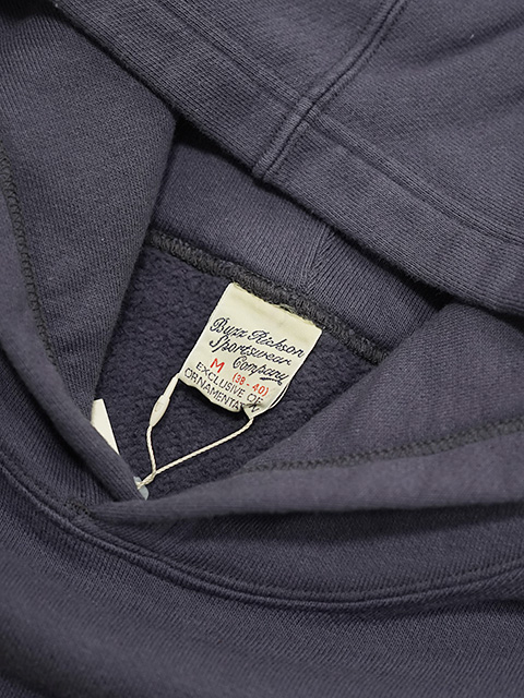 画像10: 【 BUZZ RICKSON'S（バズリクソンズ） 】 スウェットパーカー SWEAT PARKA [ U.S. NAVAL ACADEMY ] [ NAVY ]