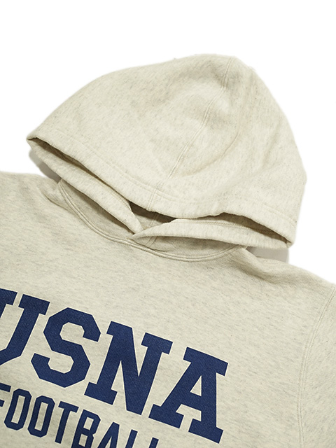 画像3: 【 BUZZ RICKSON'S（バズリクソンズ） 】 スウェットパーカー SWEAT PARKA [ U.S. NAVAL ACADEMY ] [ OATMEAL ]