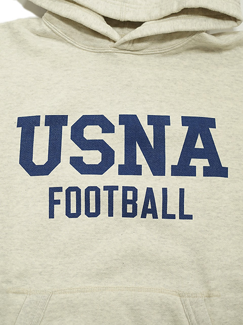 画像4: 【 BUZZ RICKSON'S（バズリクソンズ） 】 スウェットパーカー SWEAT PARKA [ U.S. NAVAL ACADEMY ] [ OATMEAL ]