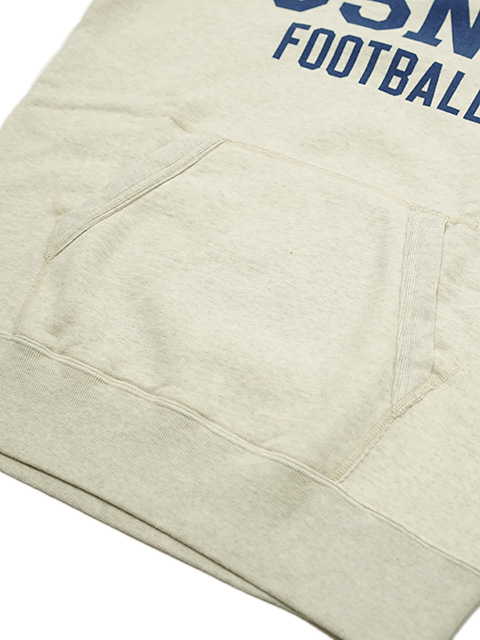 画像6: 【 BUZZ RICKSON'S（バズリクソンズ） 】 スウェットパーカー SWEAT PARKA [ U.S. NAVAL ACADEMY ] [ OATMEAL ]