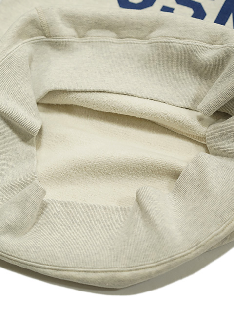 画像7: 【 BUZZ RICKSON'S（バズリクソンズ） 】 スウェットパーカー SWEAT PARKA [ U.S. NAVAL ACADEMY ] [ OATMEAL ]