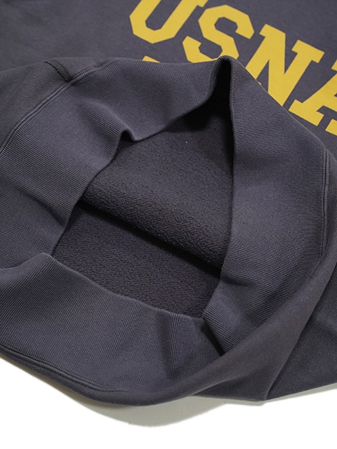 画像9: 【 BUZZ RICKSON'S（バズリクソンズ） 】 スウェットパーカー SWEAT PARKA [ U.S. NAVAL ACADEMY ] [ NAVY ]